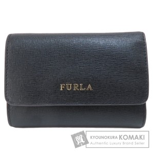 フルラ Furla  ロゴ金具  二つ折り財布（小銭入れあり） PVC レディース  中古