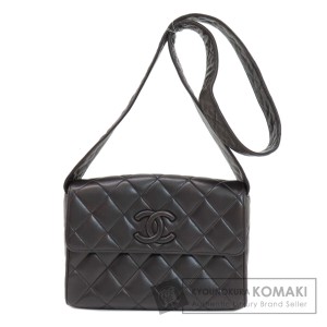 シャネル CHANEL  マトラッセ ココマーク  ショルダーバッグ ラムスキン レディース  中古