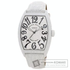 24mm ホワイト フランクミュラー 純正 クロコ ストラップ ベルト 24mm ホワイト フランクミュラー 純正 クロコ ストラップ ベルト