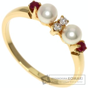 MIKIMOTO ミキモト ベビーパール 真珠 リング・指輪 K18ホワイトゴールド レディース