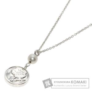 ティファニー ベゼルセット フラワー モチーフ ネックレス プラチナ PY2fe ティファニー ベゼルセット フラワー モチーフ ネックレス