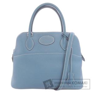 エルメス HERMES ヴァルパライソGM ブルージーン トートバッグ