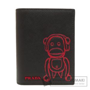 希少✩PRADA コミックプリント 二つ折り財布
