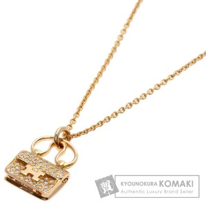 エルメス HERMES  アミュレット コンスタンス  ネックレス K18ピンクゴールド レディース  中古