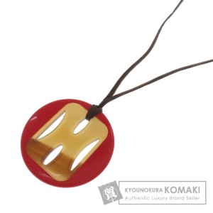 エルメス HERMES  トンキン ラッカー  ネックレス バッファローホーン レディース  中古