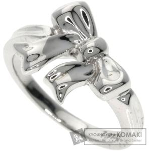 & ファッション ティファニー リング リボンモチーフ シルバー925