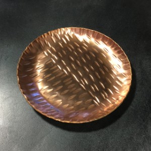 COPPER ラウンド トレイ Lサイズ アクセサリートレイ 【メール便可】