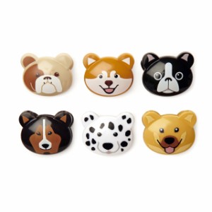 Doggie Bag Clips ドギー バッグクリップ 6個セット kikkerland キッカーランド クリップ