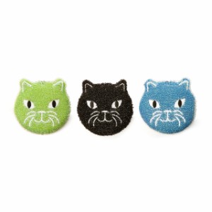 KITTY SCRUB SPONGE キティ スクラブ スポンジ 3個セット kikkerland キッカーランド