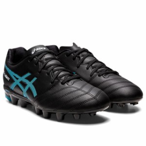 20％OFF！ 【アシックス】 サッカースパイク ジュニア DSライト JR GS ブラック アクアリウム 土 人工芝 天然芝 【asics2023Q1】 1104A04