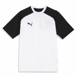 プーマ サッカー フットサル INDIVIDUAL プーマフットボール プロ 半袖 Tシャツ プーマホワイト トレーニングウェア プラクティスシャツ 