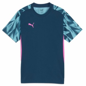 35％OFF！ プーマ サッカー フットサル ジュニア INDIVIDUAL ファイナル 半袖 シャツ オーシャントロピック プラクティスシャツ PUMA2024