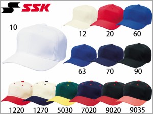 【ＳＳＫ/エスエスケイ】 野球 キャップ 角ツバ 6方型 ベースボールキャップ 帽子 野球帽 BC062