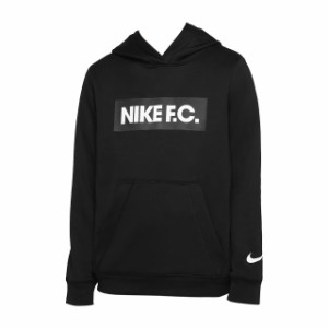 【ナイキ】 サッカー フットサル ウェア ジュニア NIKE FC リベロフリース L/S フーディー ブラック パーカー 【NIKE2022FW】 DC9013-010