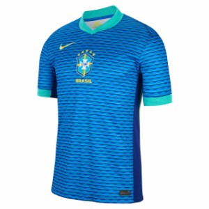 ナイキ サッカー レプリカユニフォーム ブラジル代表 CBF 24シーズン スタジアム アウェイ ジャージー S/S ブルー 【NIKE2024SU】 FJ4283