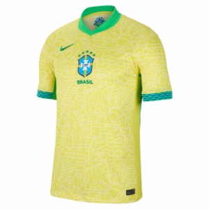 ナイキ サッカー レプリカユニフォーム ブラジル代表 CBF M 24シーズン スタジアム ホーム ジャージー S/S イエロー 【NIKE2024SU】 FJ42