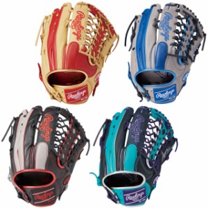 ローリングス 軟式グラブ HYPER TECH COLOR SYNC Rawlings2024SS 野球 グローブ 一般 大人 【軟式外野手用／サイズ12.75】 GR4HTCY719