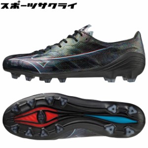 【ミズノ】 サッカースパイク ミズノアルファ（α） JAPAN MIZUNO αブラック 天然芝 人工芝 土 【mizuno2023Q1】 P1GA236001