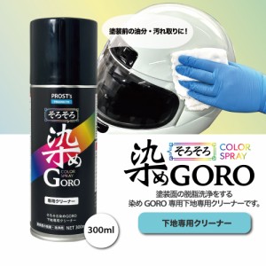 PROST’s 染め GORO 専用クリーナー 300ml/スプレー 塗料 カラースプレー エアゾールスプレー クリーナー 脱脂