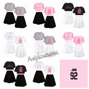 Bts服 Tシャツ スカート 92 Jin 防弾少年団 中高生 女の子 半袖 Btsグッズ 打歌服 応援服 春夏着用 韓流グッズ Xs Xxlの通販はau Pay マーケット A Style 商品ロットナンバー