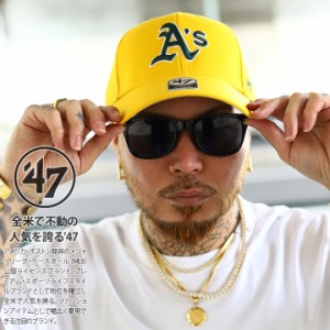 47 キャップ オークランド アスレチックス メンズ レディース 春夏秋冬用 全3色 MLB As ロゴ 47brand フォーティセブン MVP 帽子 cap ロ