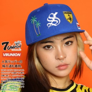 7union キャップ レディース 全2色 セブンユニオン 帽子 cap ぼうし 深め スナップバックキャップ おしゃれ かわいい マルチロゴ ワッペ