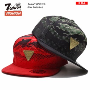 7union キャップ メンズ レディース 春夏秋冬用 全2色 セブンユニオン 公式 帽子 cap 深め おしゃれ かっこいい 金プレート バイカラー 