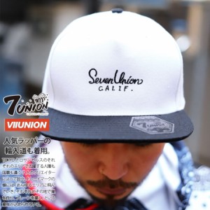 7union キャップ メンズ レディース 春夏秋冬用 全4色 セブンユニオン 公式 帽子 cap 深め スナップバックキャップ おしゃれ 切り替え バ