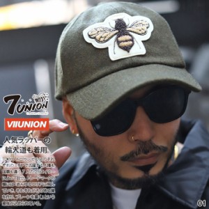 7union キャップ メンズ 春夏秋冬用 全3色 大きいサイズ セブンユニオン 帽子 cap 深め スナップバックキャップ ダッドキャップ 刺繍 高