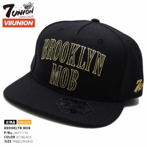 7union キャップ メンズ レディース 春夏秋冬用 黒 セブンユニオン 公式 帽子 cap ぼうし 深め スナップバックキャップ おしゃれ かっこ