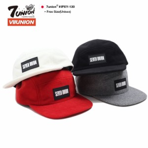 7union キャップ メンズ レディース 秋冬用 全4色 セブンユニオン 公式 帽子 cap 浅め スナップバックキャップ ジェットキャップ おしゃ