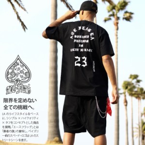 ACEFLAG 上下セット 半袖 ブランド Tシャツ ハーフパンツ 上下 メンズ 春夏用 黒 大きいサイズ エースフラッグ セットアップ シンプル Pa