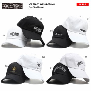 ACEFLAG キャップ メンズ 全8種 大きいサイズ エースフラッグ 帽子 cap ローキャップ 浅め ベースボールキャップ Compton コンプトン 大