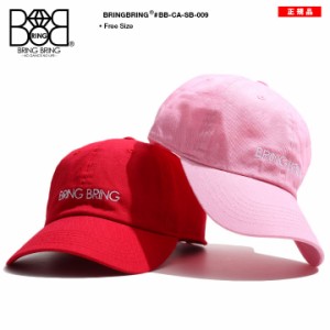 BRINGBRING × NEWHATTAN キャップ ローキャップ メンズ レディース 春夏秋冬用 全2色 ニューハッタン ブリンブリン 帽子 cap 浅め おし