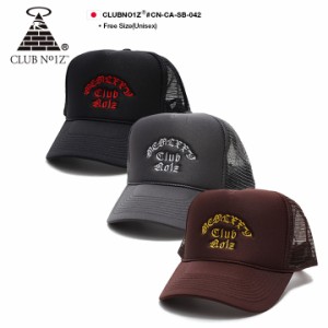 CLUB NO1Z × OTTO キャップ メッシュキャップ メンズ レディース 春夏秋冬用 全3色 オットー クラブノイズ 帽子 cap 深め シンプル 英字