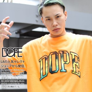 【セール】DOPE Tシャツ 半袖 メンズ レディース 春夏用 全5色 大きいサイズ ビッグシルエット ドープ おしゃれ かっこいい タイダイ ロ