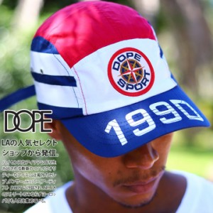 DOPE キャップ メンズ レディース 春夏秋冬用 白/黄色 ドープスポーツ 帽子 cap 浅め スナップバックキャップ ジェットキャップ おしゃれ