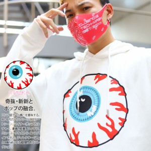 MISHKA パーカー ブランド スケボー 長袖 スウェット 裏パイル フーディ トップス メンズ レディース 白 黒 大きいサイズ ミシカ フード