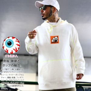 MISHKA パーカー ブランド スケボー 長袖 スウェット 裏パイル フーディ トップス メンズ レディース 春秋冬用 全3色 大きいサイズ ミシ