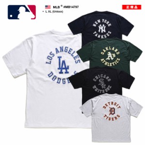 MLB ロサンゼルス ドジャース Tシャツ 半袖 メンズ 春夏用 全5種 大きいサイズ Dodgers LA ロゴ エムエルビー おしゃれ かっこいい 刺繍 