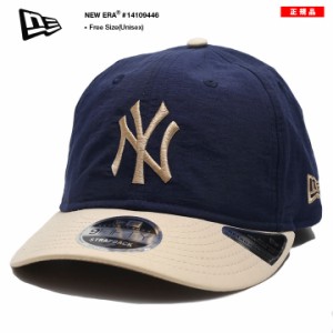ニューエラ NEW ERA キャップ ニューヨークヤンキース メンズ  紺 大きいサイズ MLB NY ロゴ RC 9FIFTY Curved 帽子 cap 浅め カーブバイ