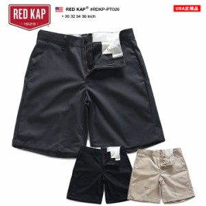 Red Kap ハーフパンツ チノパン メンズ レディース 夏用 全3色 レッドキャップ ショートパンツ ゆったり 太め パンツ おしゃれ かっこい