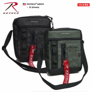 ROTHCO ロスコ ショルダーバッグ はっ水 メンズ レディース 黒 オリーブ バッグ BAG 小さめ 斜めがけ サブバッグ スマホバッグ スマホシ