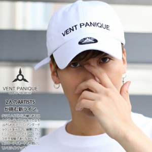 VENT PANIQUE キャップ メンズ レディース 春夏秋冬用 白 ベントパニクー 帽子 cap ローキャップ 浅め ベースボールキャップ 定番 ロゴ 