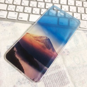 iPhone7plus/8plus 対応透明クリアケース　5