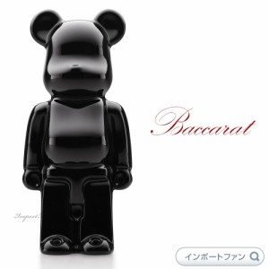 バカラ ベアブリック クリスタル くま 熊 BE@RBRICK ブラック Baccarat Crystal Be@rbrick Black 2814153 置物 ギフト プレゼント 