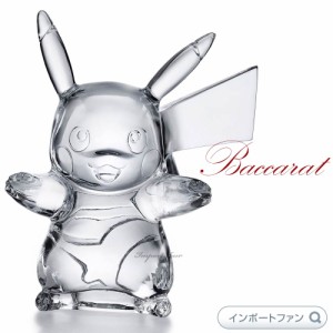 バカラ ポケモンコレクション ピカチュウ クリスタル クリア Baccarat Crystal Pokemon Pikachu Clear 2814780 置物 ギフト プレゼント 