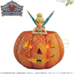 Jim Shore ジムショア ティンカーベル トリート パンプキン ハロウィン A Pixie Treat Pumpkin with Tinkerbell 4013975 □