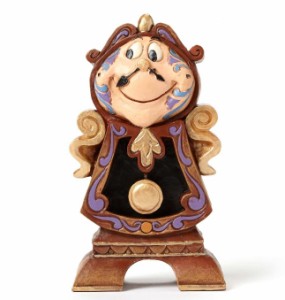 ジムショア コグスワース 管理時計 美女と野獣 ディズニー 4049621 Keeping Watch Cogsworth Figurine Jim Shore □