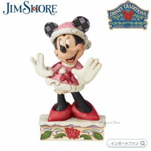 ジムショア ミニー クリスマス パーソナリティ サンタクロース 6002843 Minnie Christmas Personality Jim Shore □